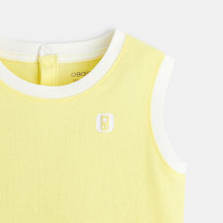 تيشيرت قطن أصفر اللون...